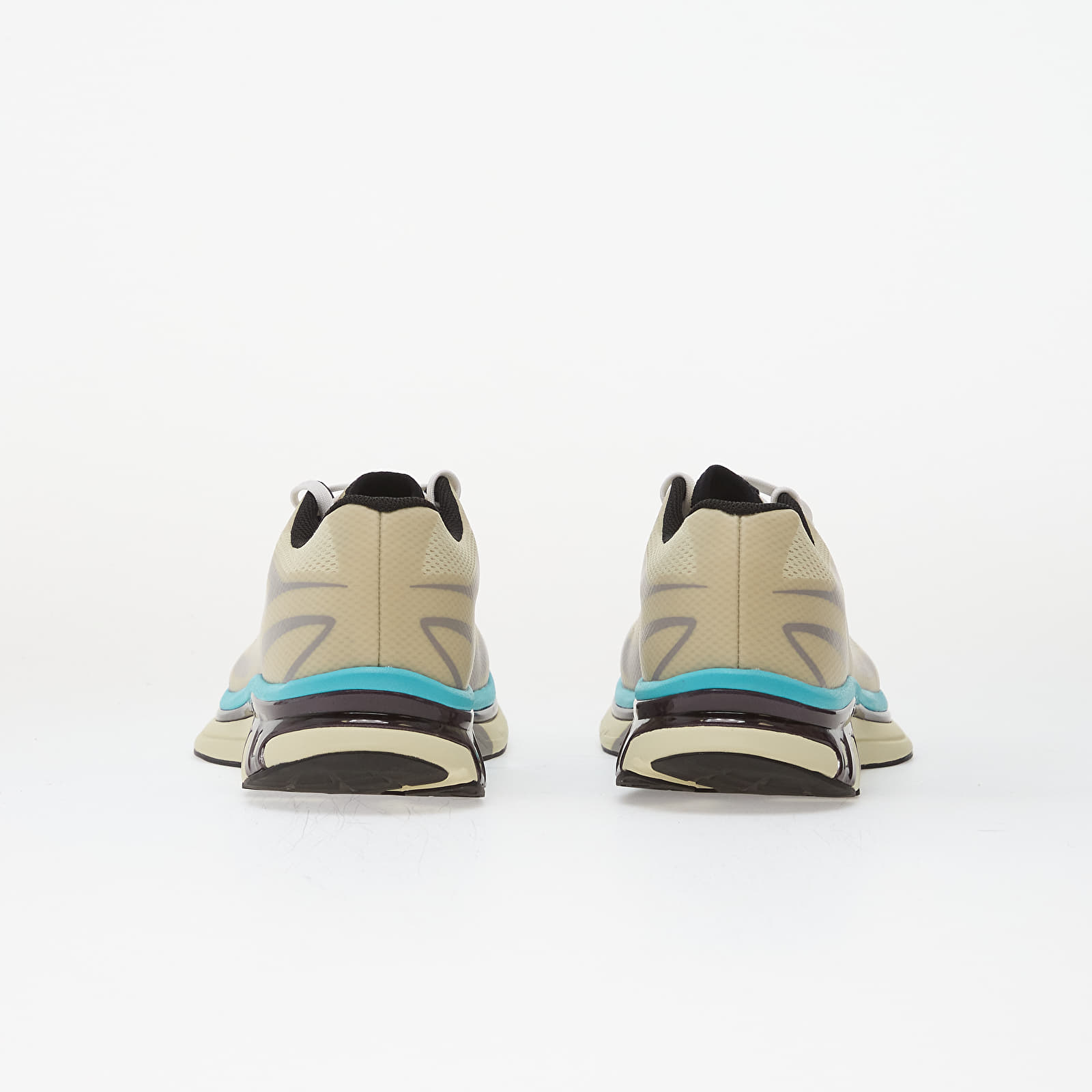 Skor för kvinnor MM6 x Salomon Sneakers Asparagus Green/ Gull/ Blue Curacao