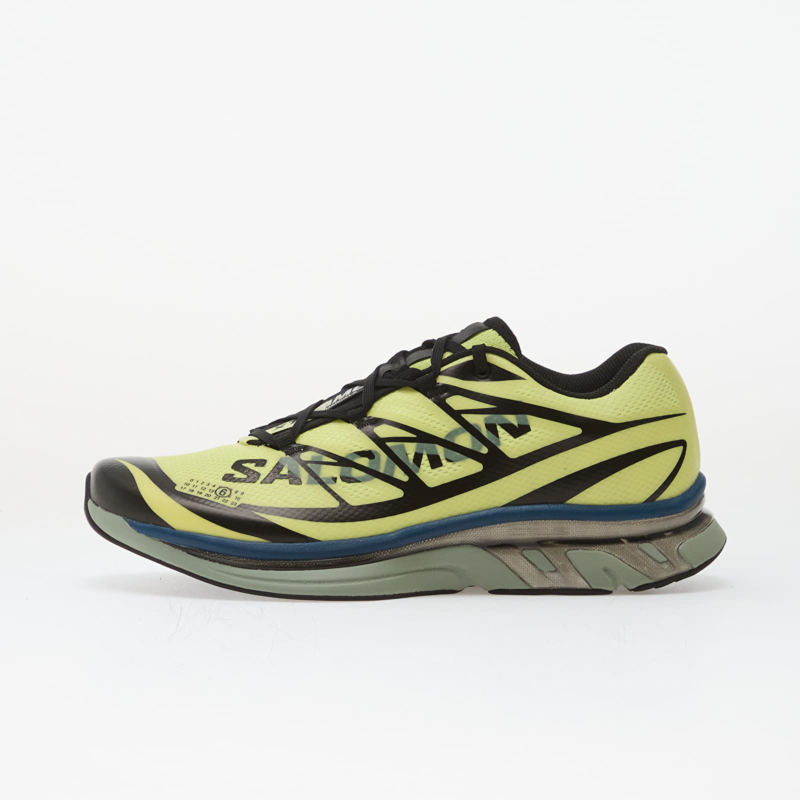 Încălțăminte și sneakerși pentru bărbați MM6 x Salomon Sneakers Sunny Lime/ Black/ Green Milieu