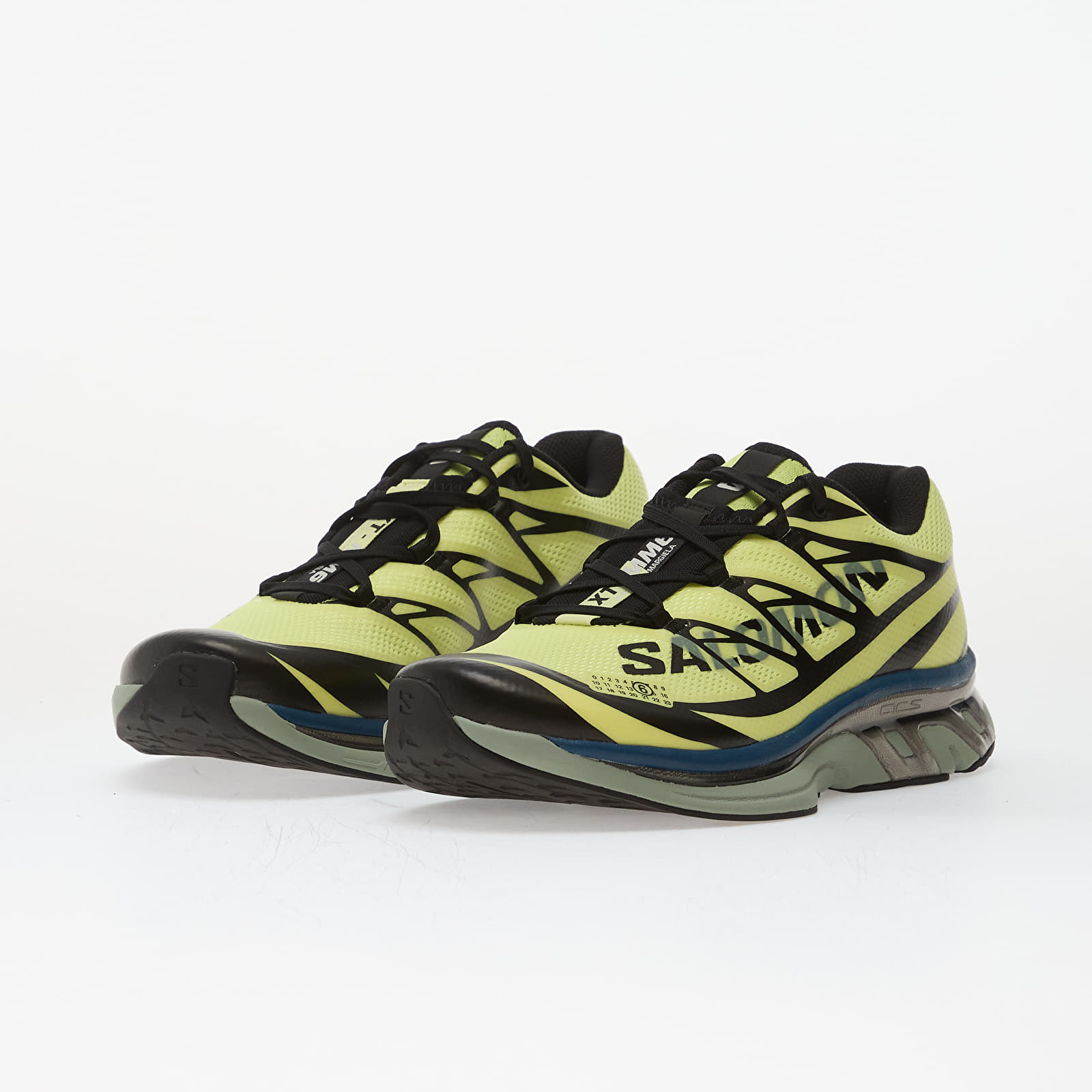 Încălțăminte și sneakerși pentru bărbați MM6 x Salomon Sneakers Sunny Lime/ Black/ Green Milieu