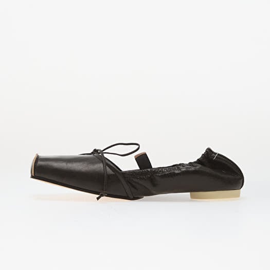 MM6 Ballet Shoe Black/ Doe Brown