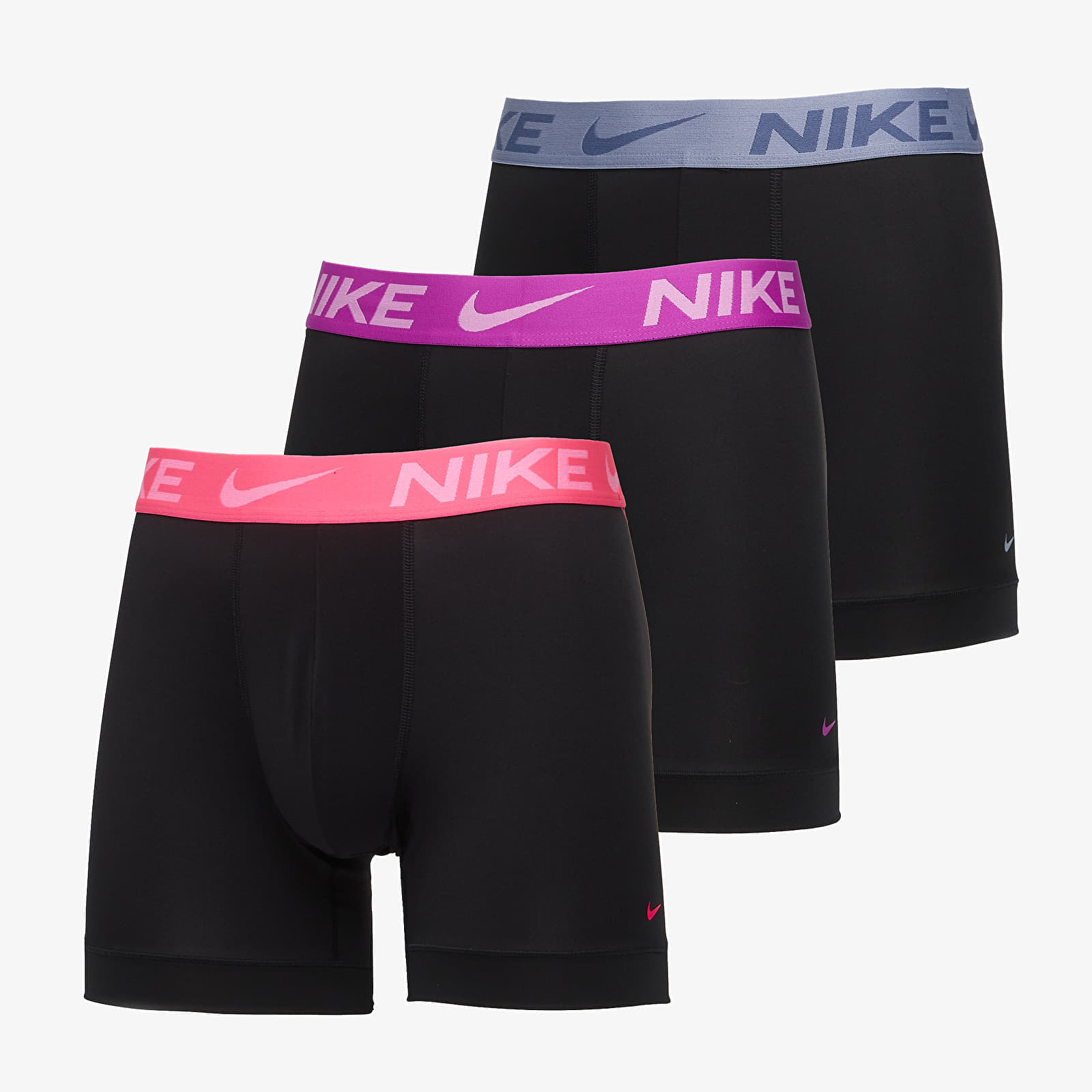 Levně Boxerky Nike Boxer Brief 3-Pack Black L