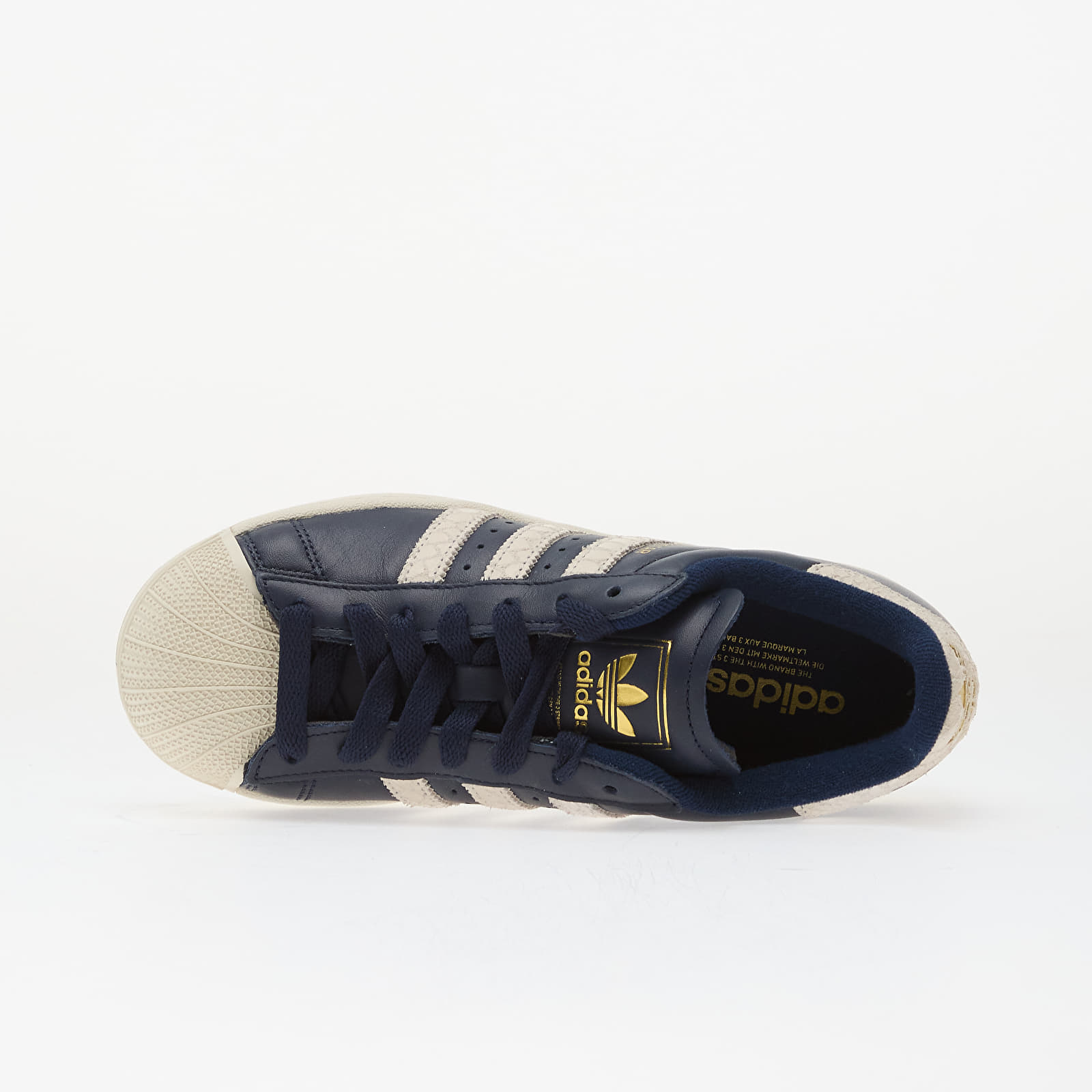 Damen Sneaker und Schuhe adidas Superstar II W Night Indigo/ Off White/ Gold Metallic