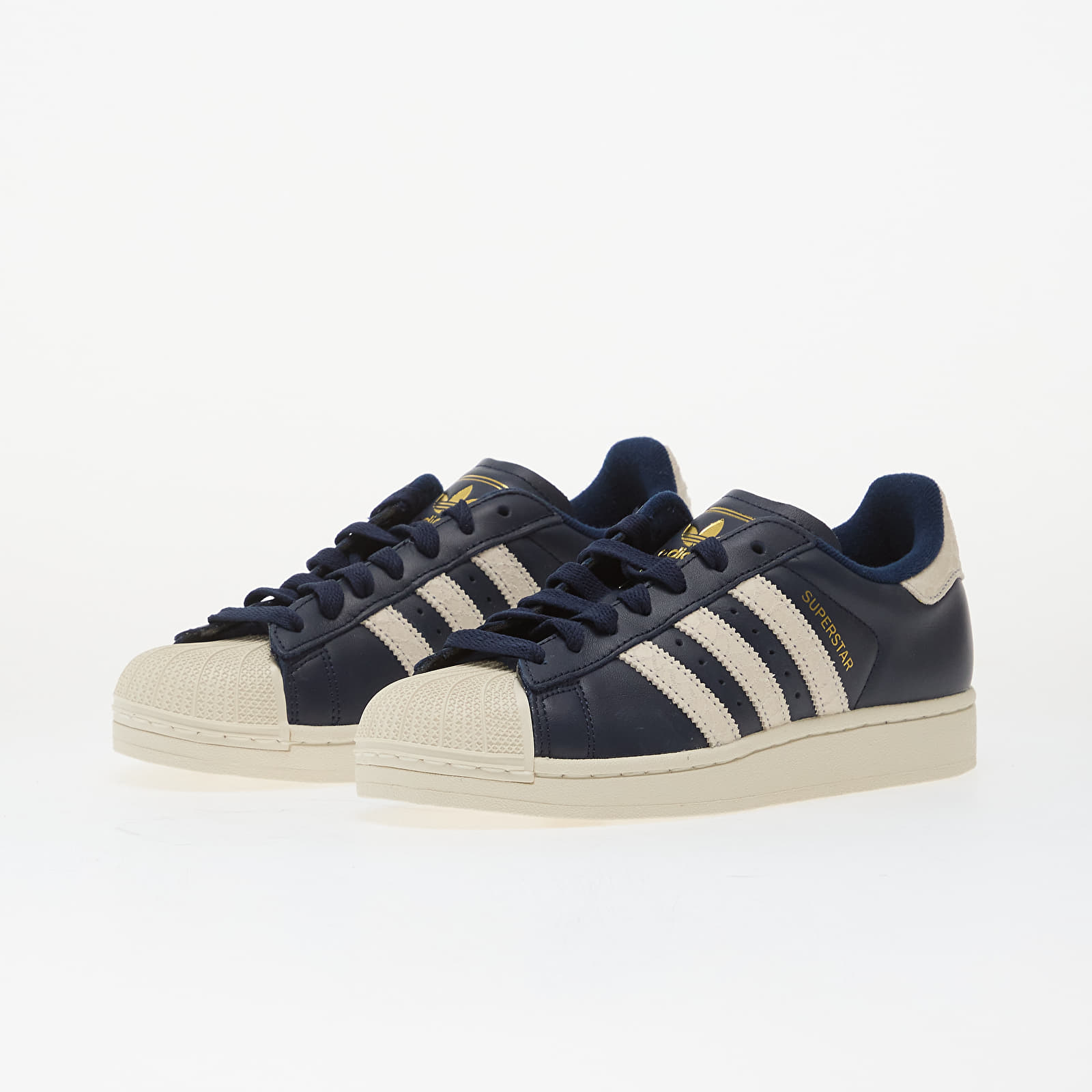 Damen Sneaker und Schuhe adidas Superstar II W Night Indigo/ Off White/ Gold Metallic