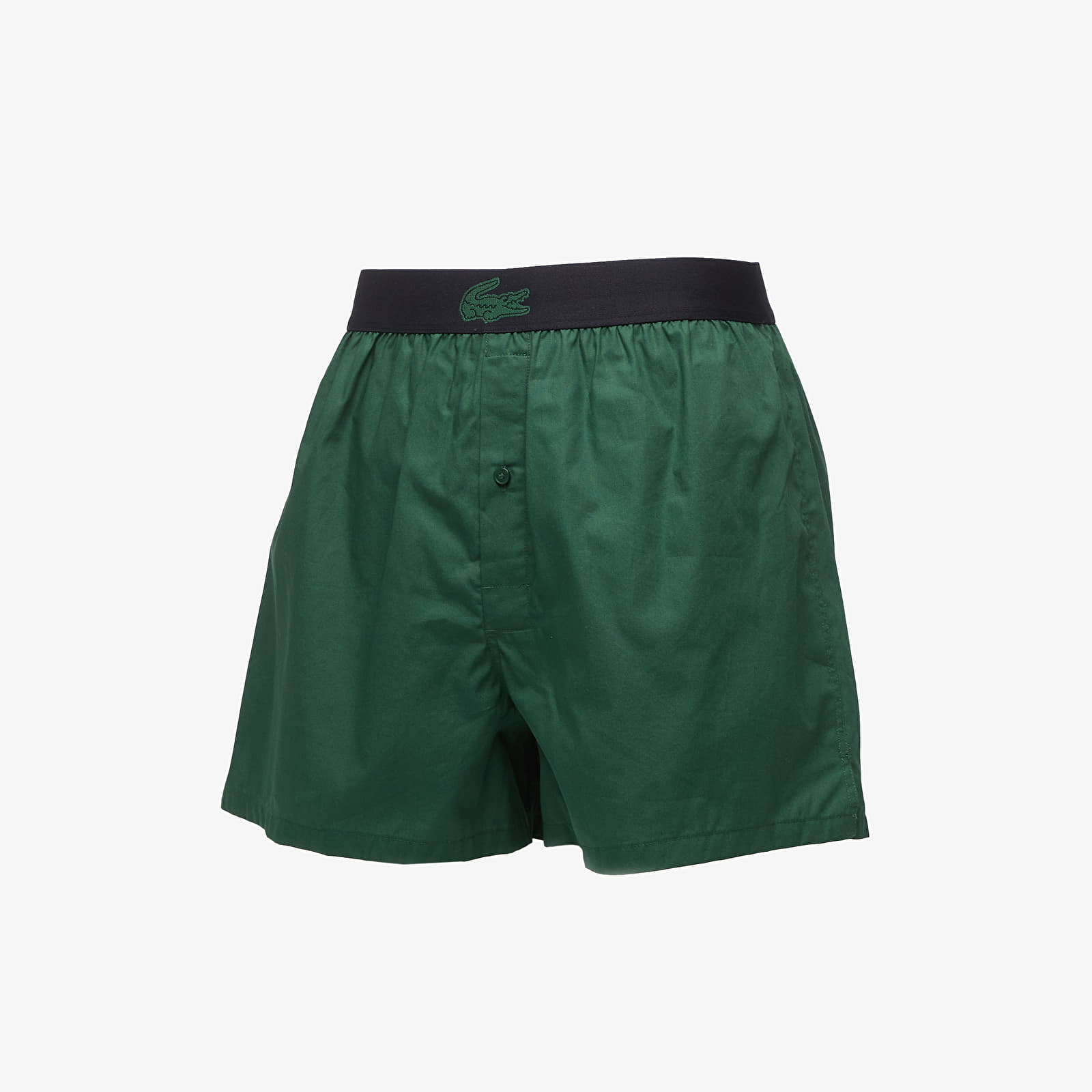 Moške bokserice LACOSTE Boxer Underwear Abysm/ Green-Abysm