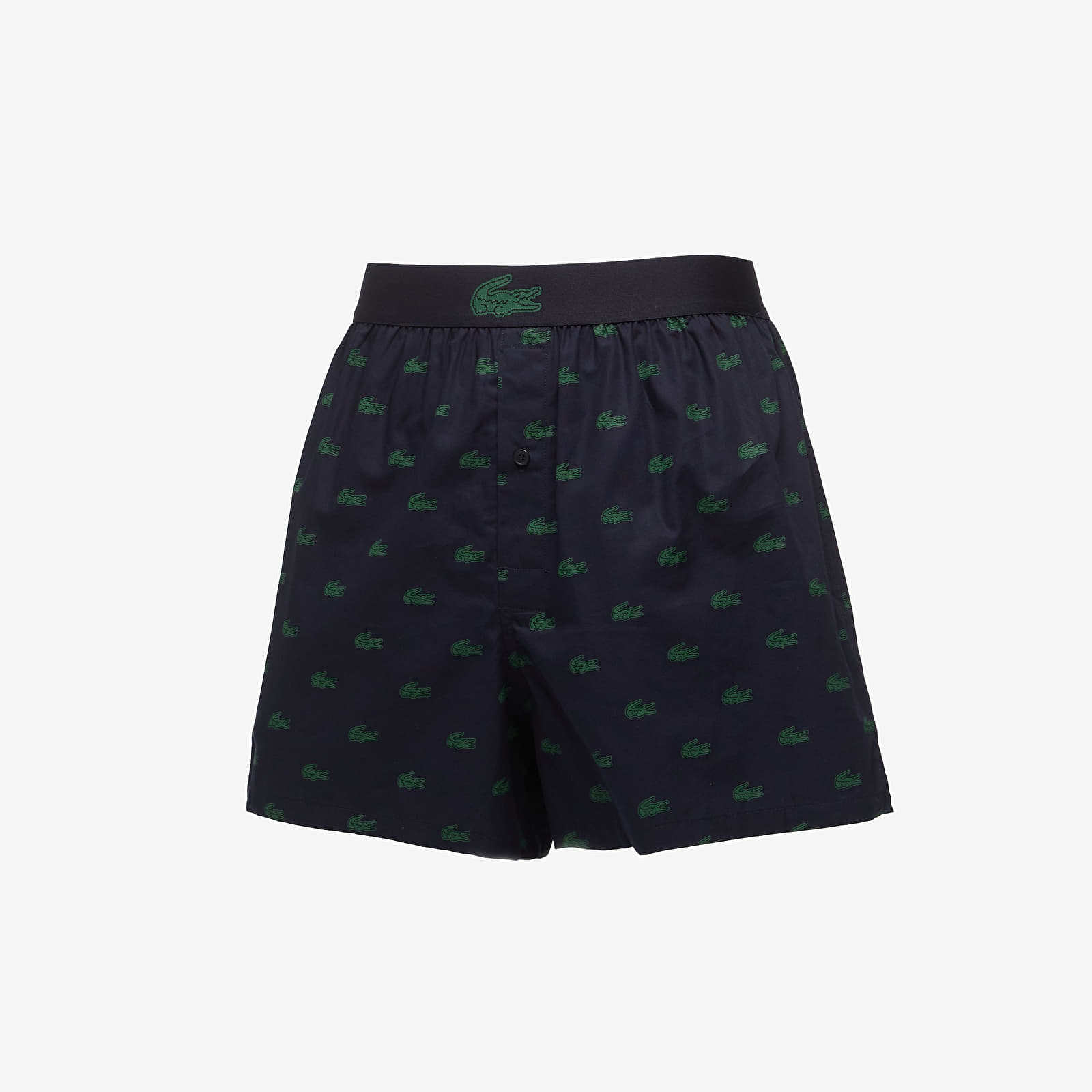 Moške bokserice LACOSTE Boxer Underwear Abysm/ Green-Abysm