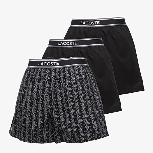 Bokserji LACOSTE Boxer Underwear Black