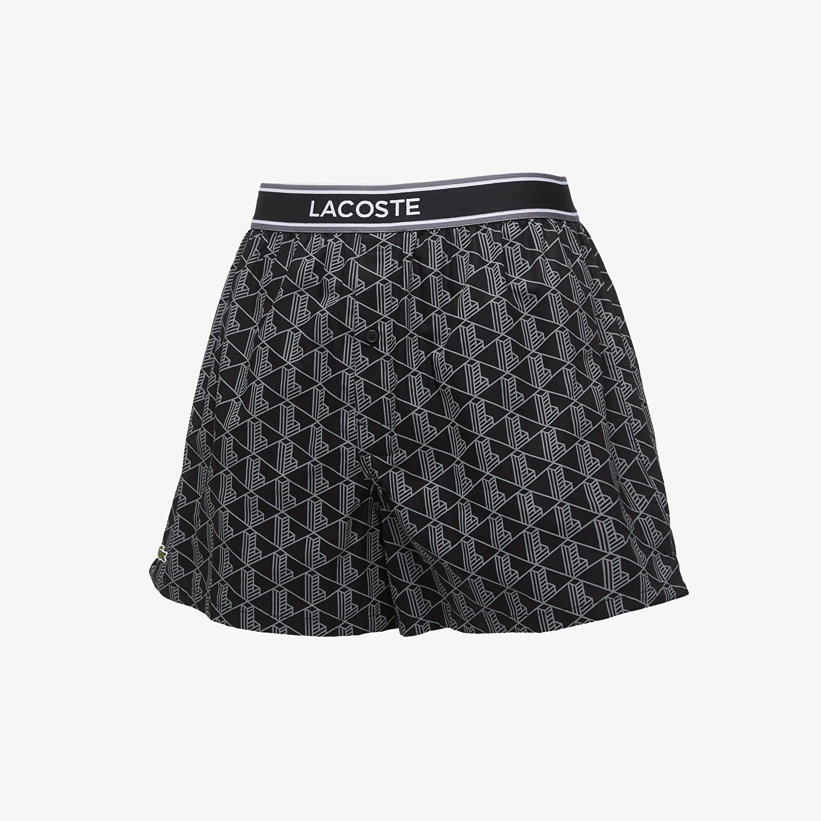 Moške bokserice LACOSTE Boxer Underwear Black