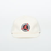 Jordan Flight Club Pro Unstructured Flat Bill Hat Pale Ivory/ Black