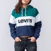 Hoodies and sweatshirts Levi s Raw Cut CB Crop Hoodie Green