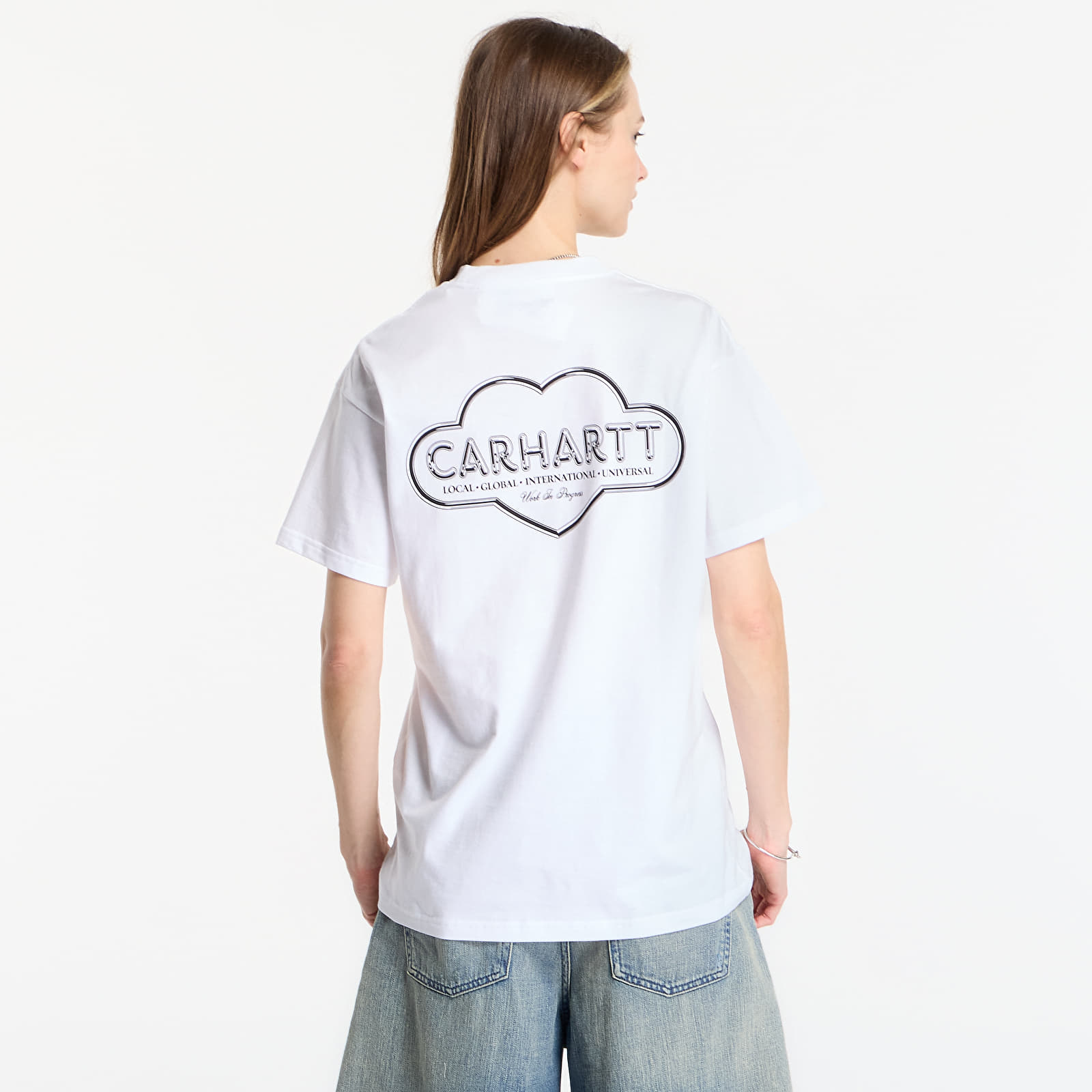 T-shirts Carhartt WIP S/S Cloud Heart T-Shirt UNISEX White