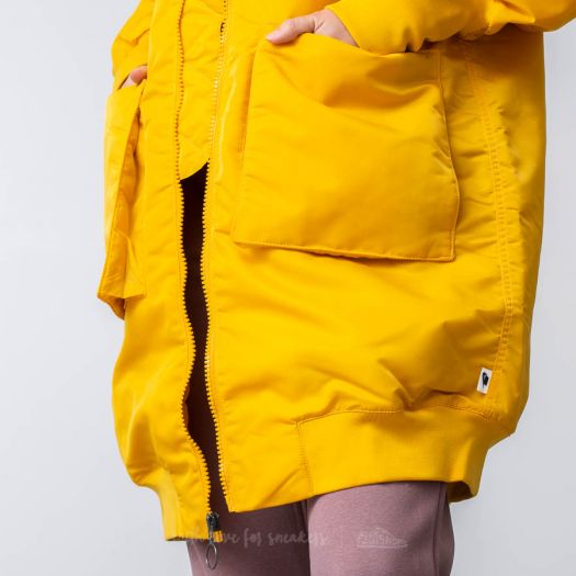 Nike yellow sale parka