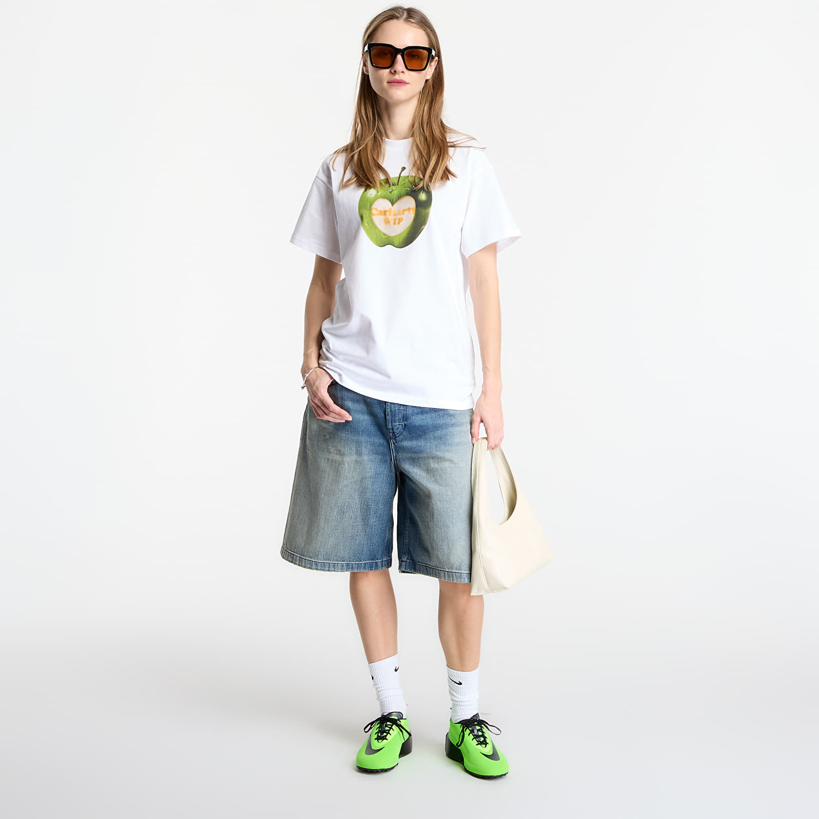 T-särgid Carhartt WIP S/S Spoiled T-Shirt UNISEX White