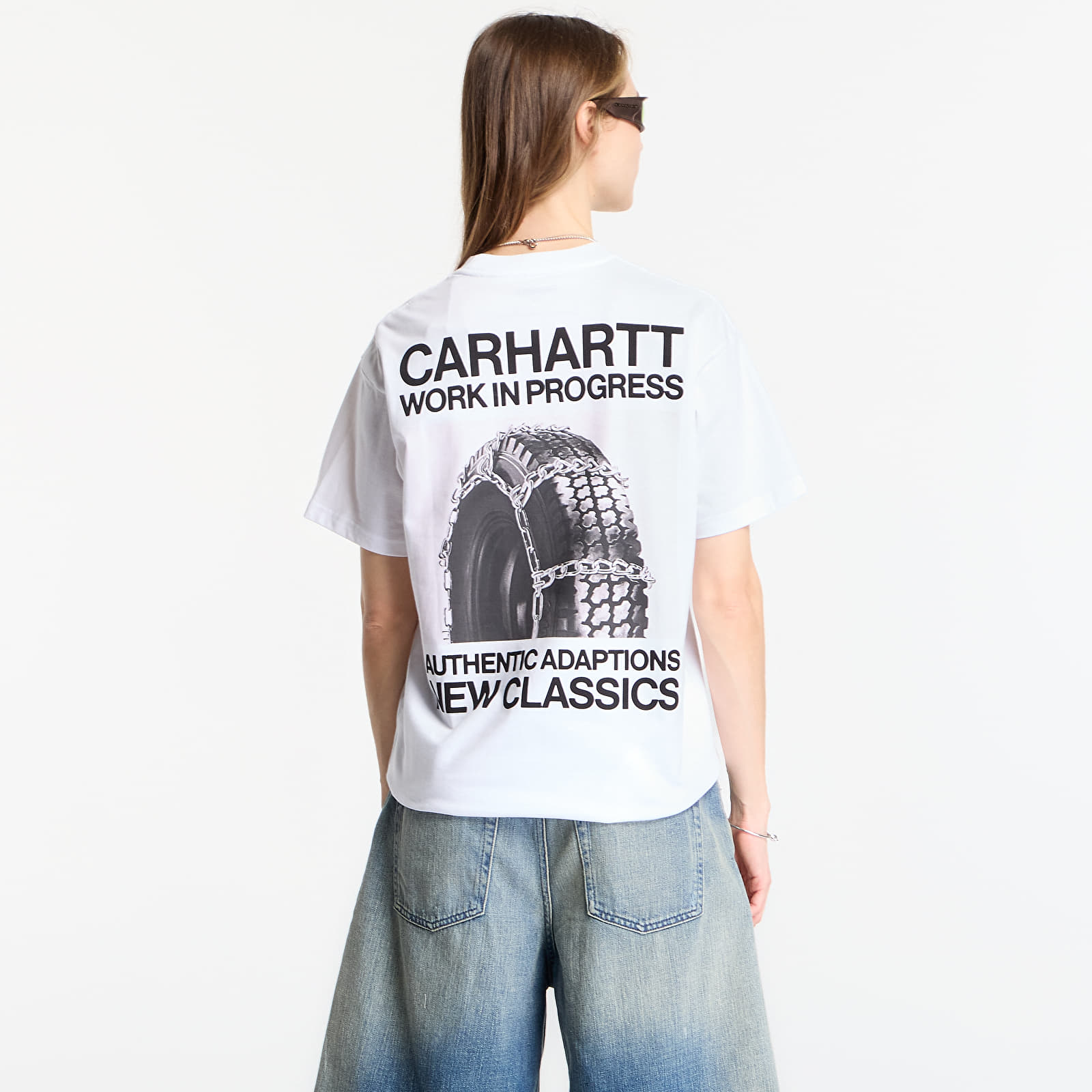 T-shirts Carhartt WIP S/S Sean Hamilton 03 T-Shirt UNISEX White