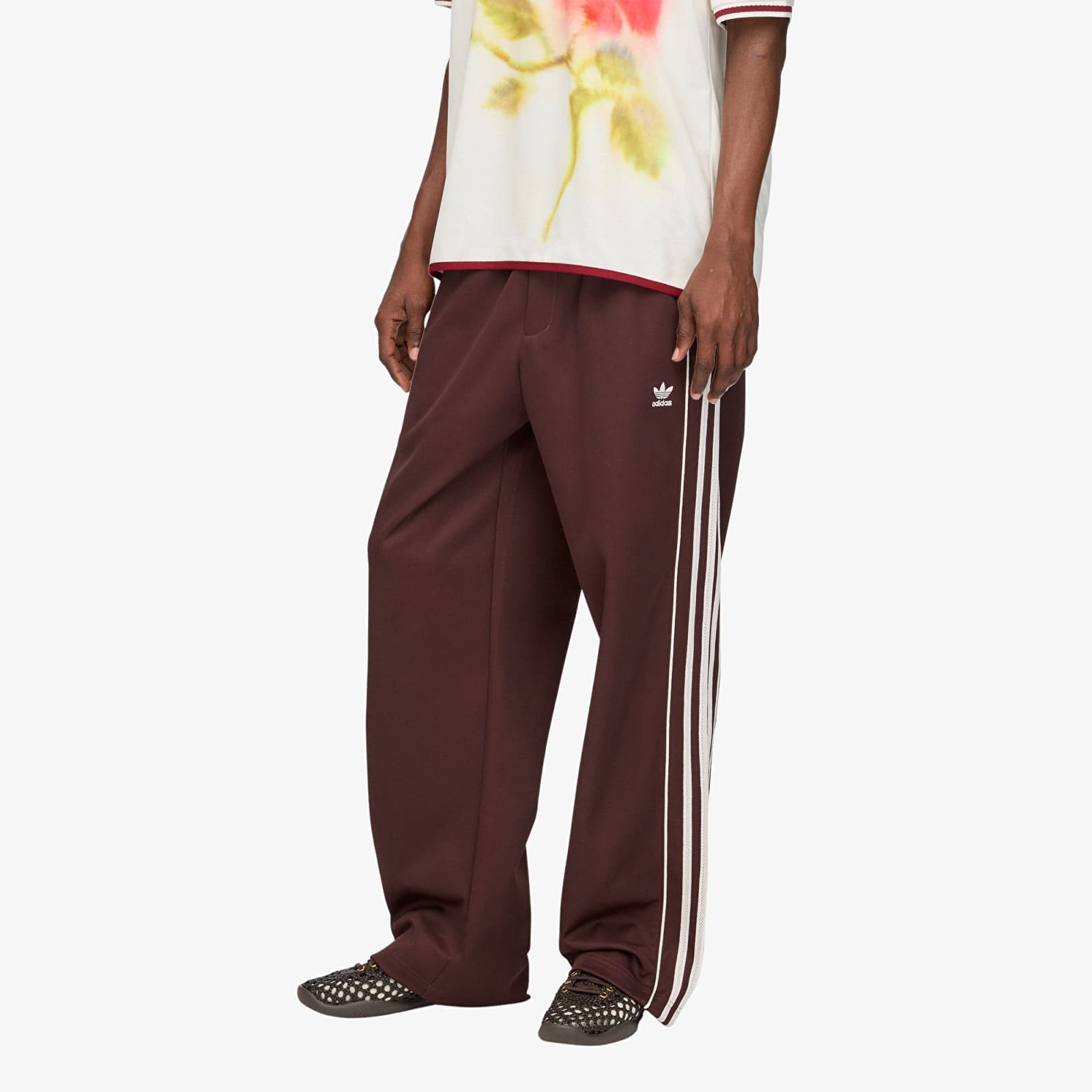 Levně Tepláky adidas x Wales Bonner Track Pant Shadow Brown L