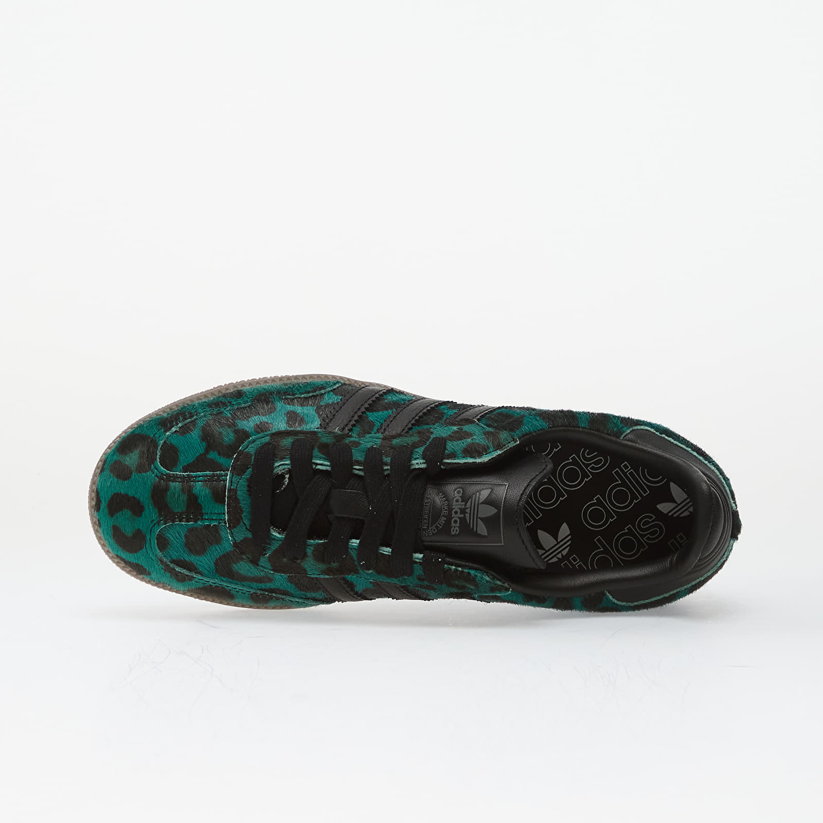 Women's shoes adidas Samba Og W Semi Screaming Green/ Core Black/ Gold Met.