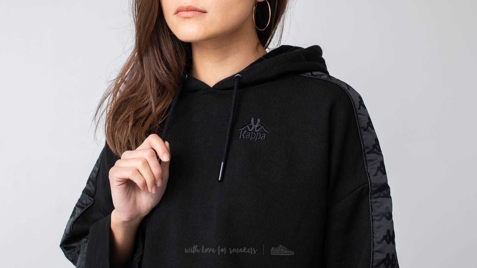 Kappa best sale hoodie women's