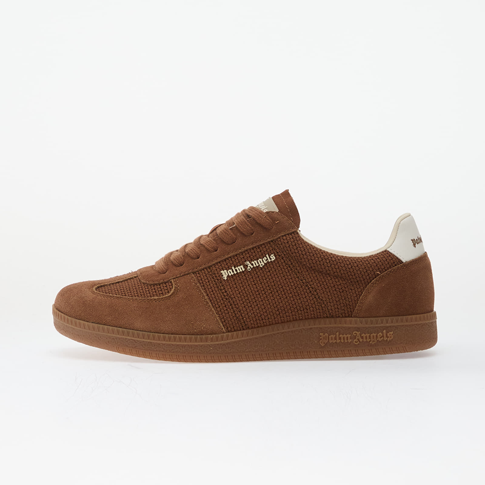 Men's shoes Palm Angels Century Sp Mesh Sneakers Brown