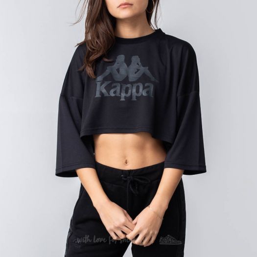 T Shirts and shirts Kappa Authentic Anak Tee Black Footshop