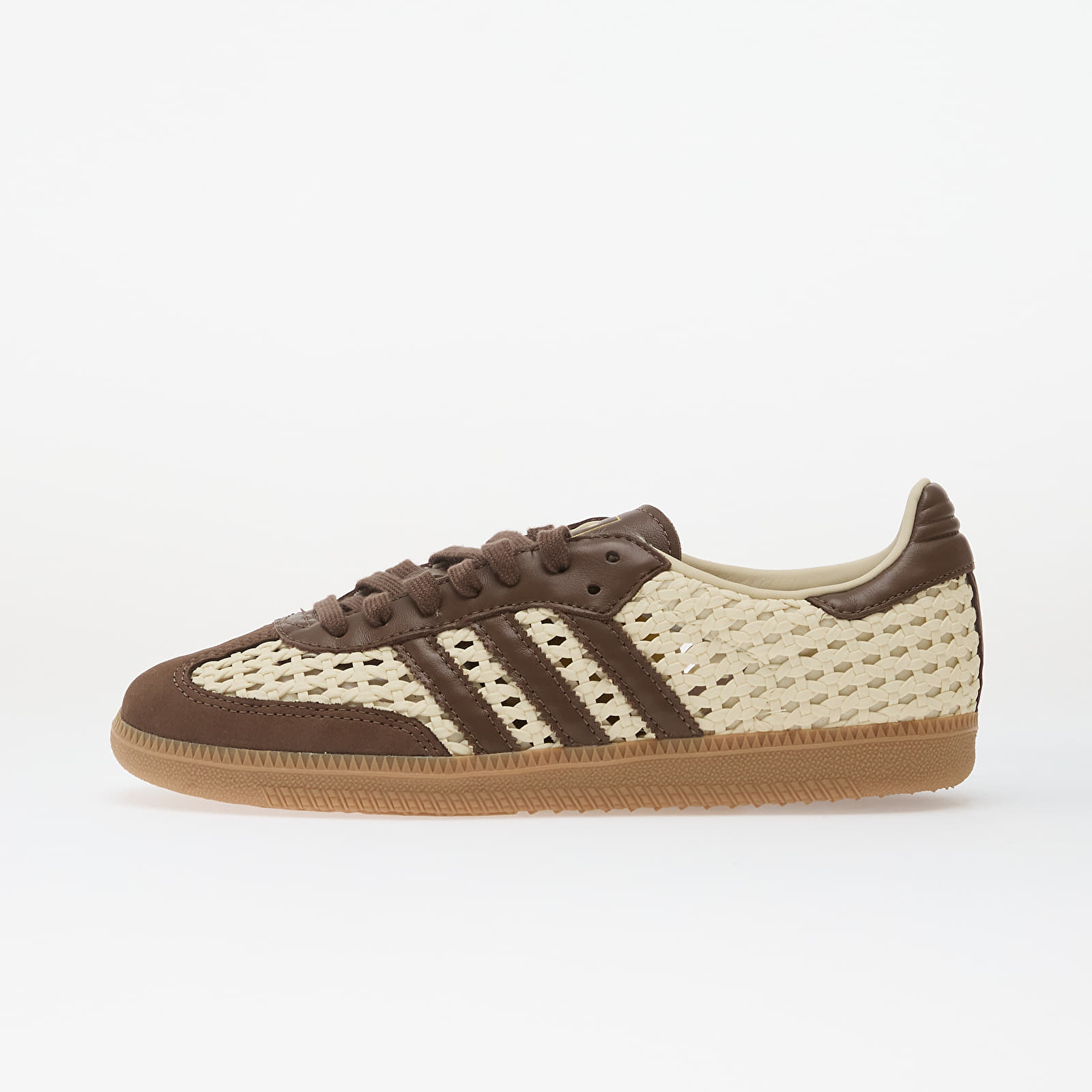 Skor för kvinnor adidas Samba Og W Crew White/ Earth Strata/ Gold Metallic