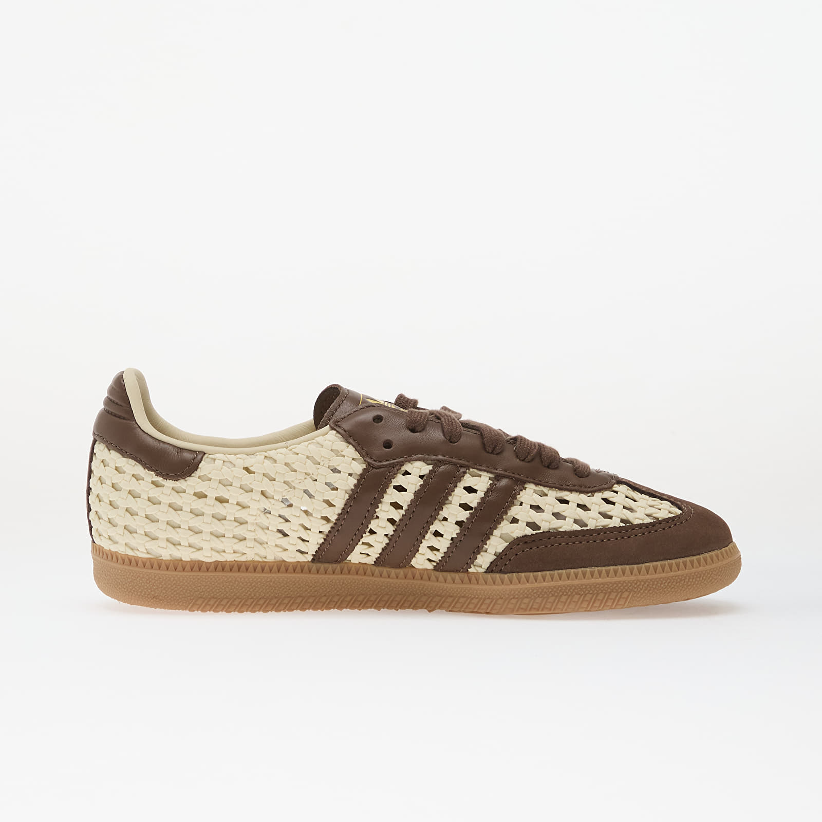 Skor för kvinnor adidas Samba Og W Crew White/ Earth Strata/ Gold Metallic