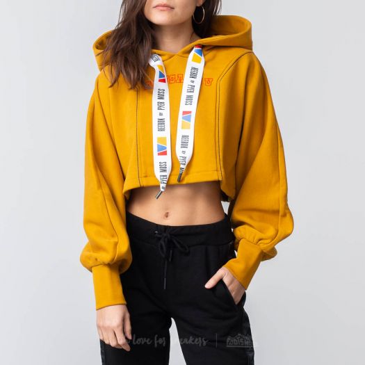 Reebok crop hoodie sale