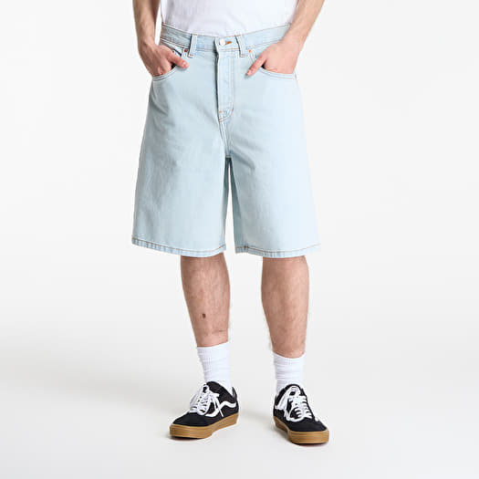 Kurze Hosen Vans Check-5 Baggy Denim Shorts Blue Ice