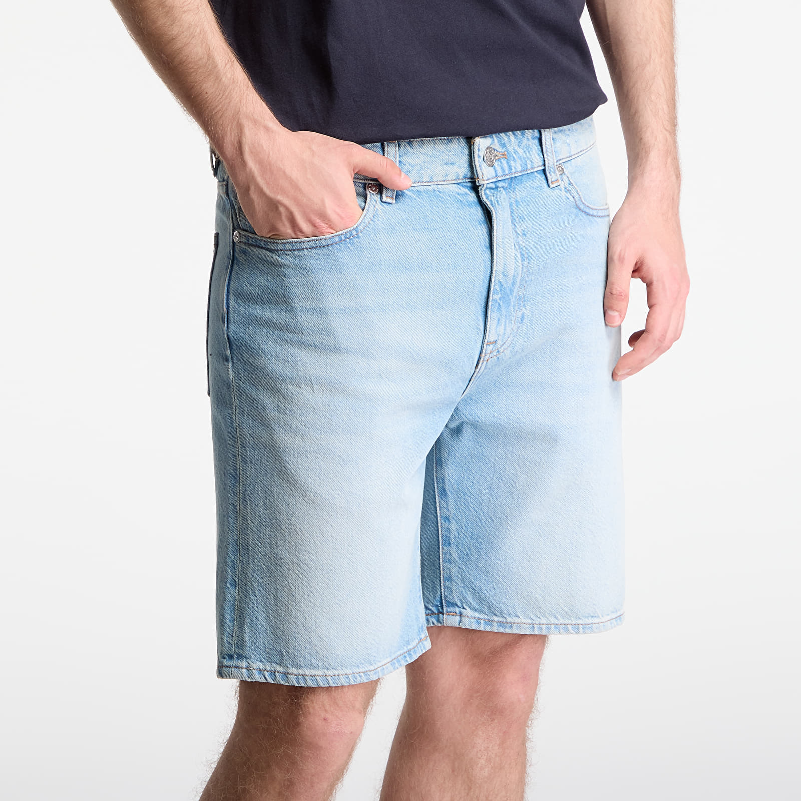 Ανδρικά σορτς LACOSTE Bermuda Shorts Washed Bleach