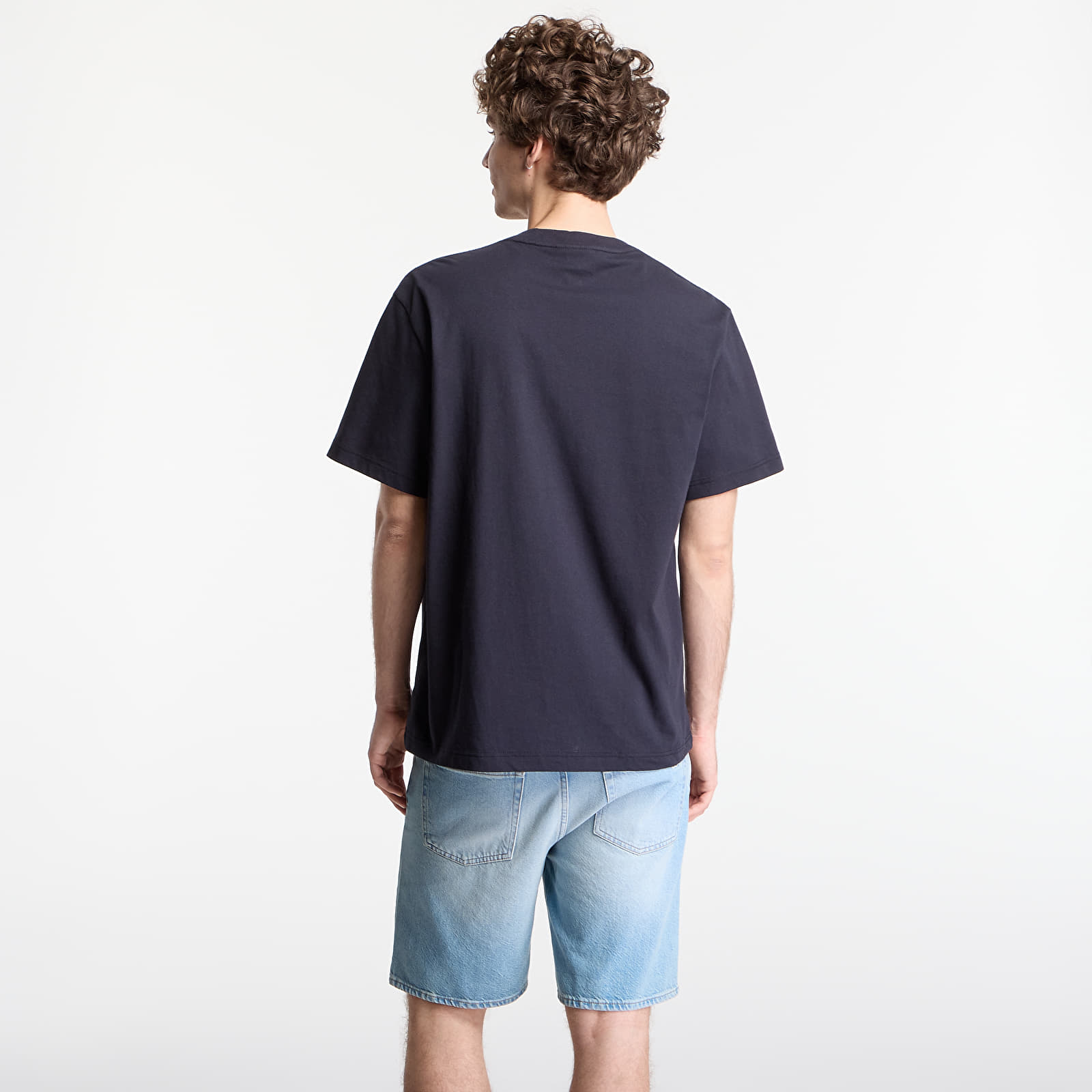 Ανδρικά μπλουζάκια LACOSTE Tee-Shirt Blackbird/ Graphite