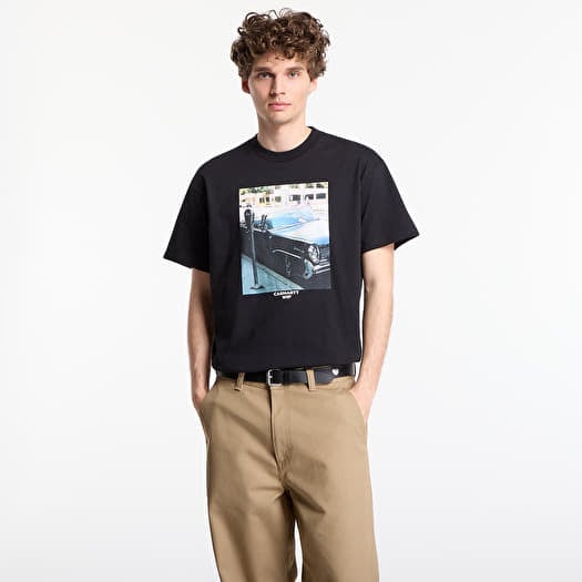 Majice Carhartt WIP S/S Warm Views T-Shirt UNISEX Black