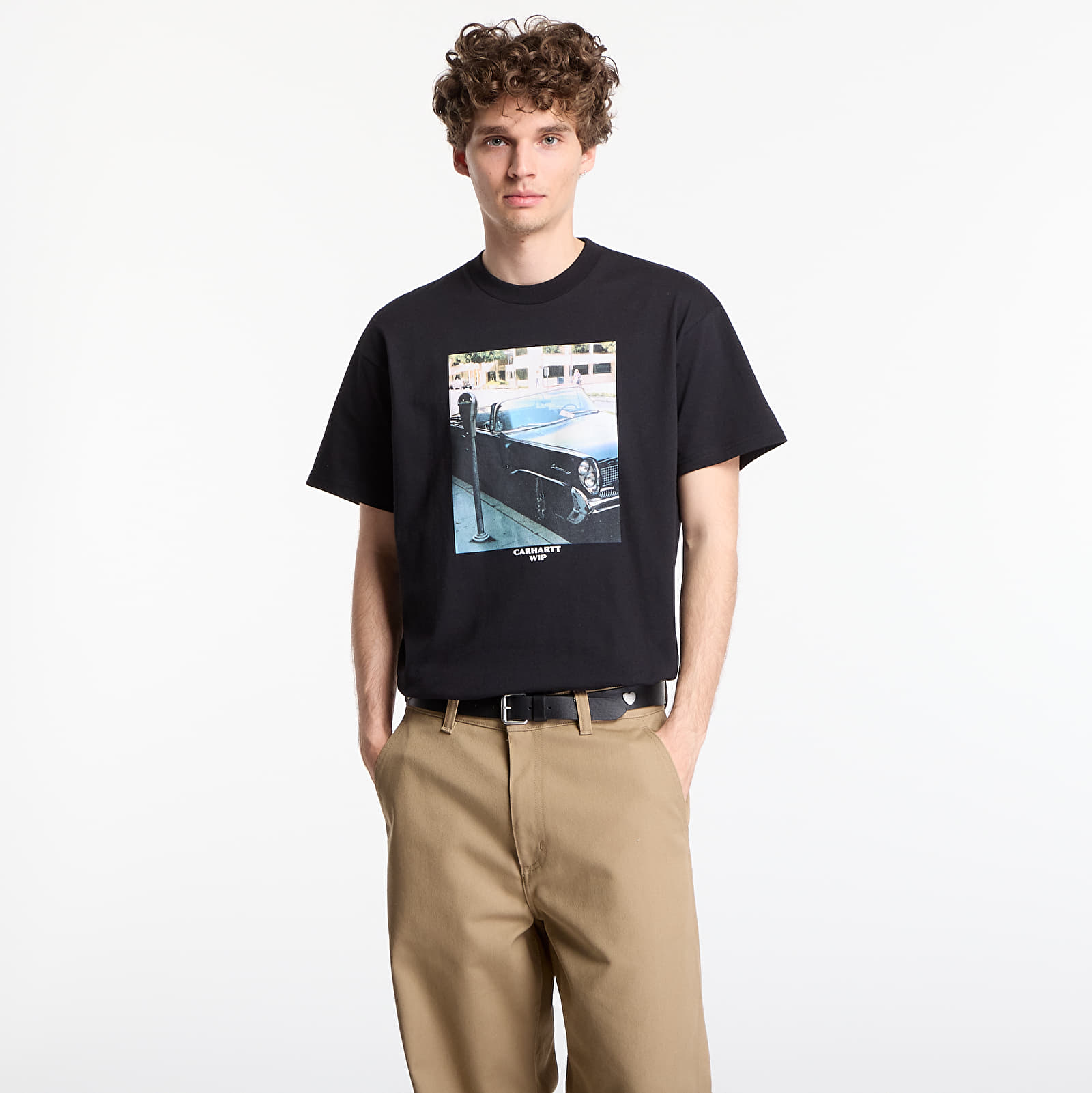 T-shirts för män Carhartt WIP S/S Warm Views T-Shirt UNISEX Black