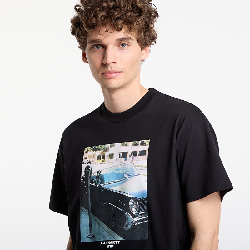 apparel mens black carhartt t shirt