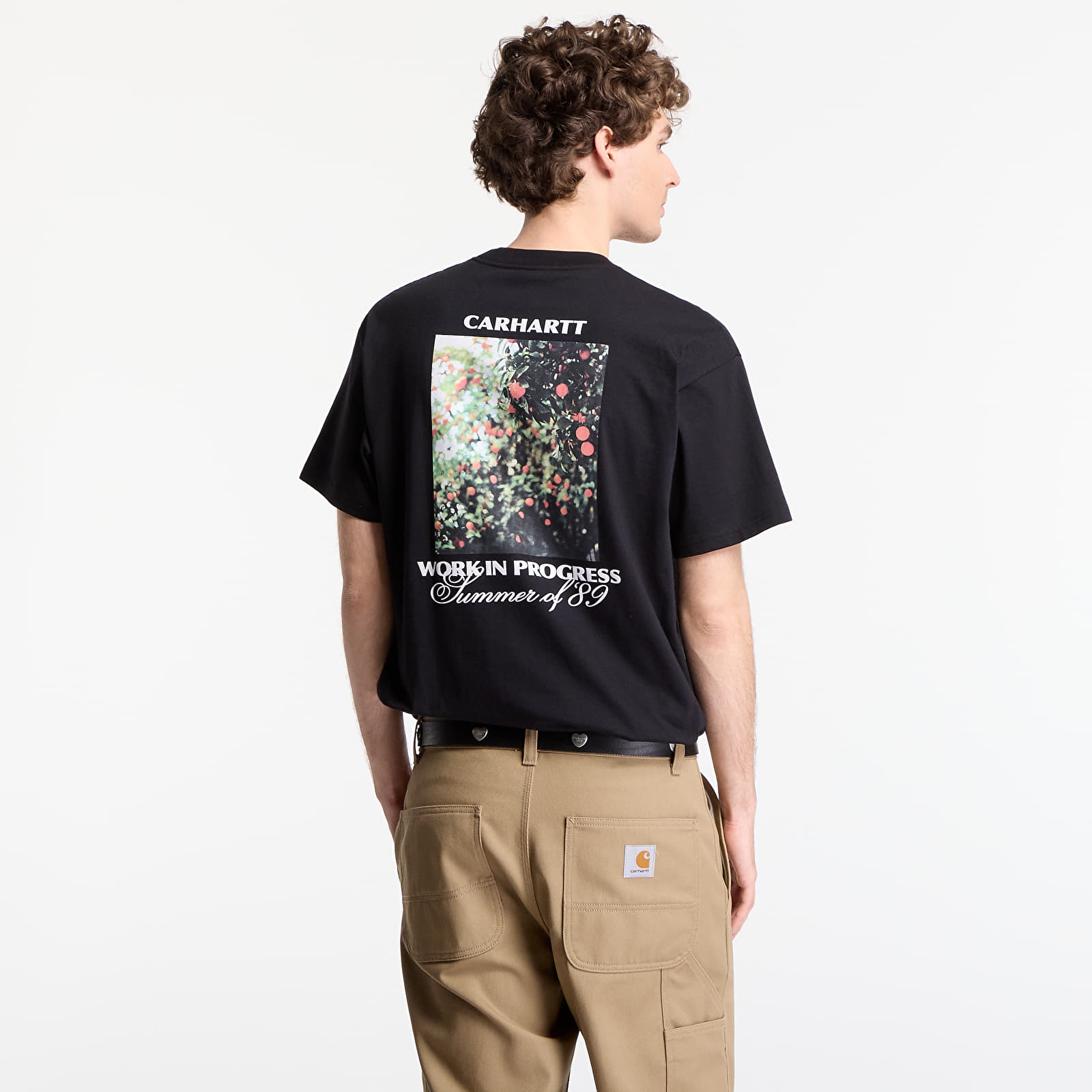 T-shirts för män Carhartt WIP S/S Warm Views T-Shirt UNISEX Black