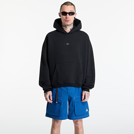 Mikina Nike Standard Issue Men's Therma-FIT Brushed Basketball Pullover Hoodie Black/ Pale Ivory