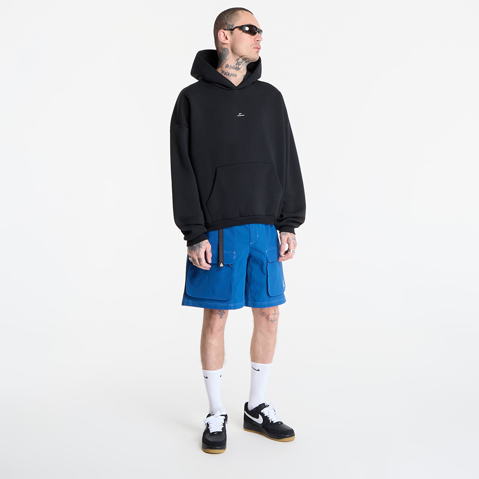 Moški hoodiji  Nike Standard Issue Men's Therma-FIT Brushed Basketball Pullover Hoodie Black/ Pale Ivory