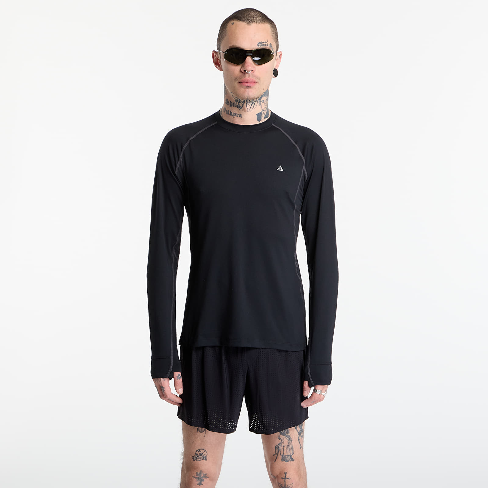 Levně Tričko Nike ACG "Wildsee" Men's Dri-FIT Long-Sleeve Base Layer Black/ Anthracite/ Summit White L