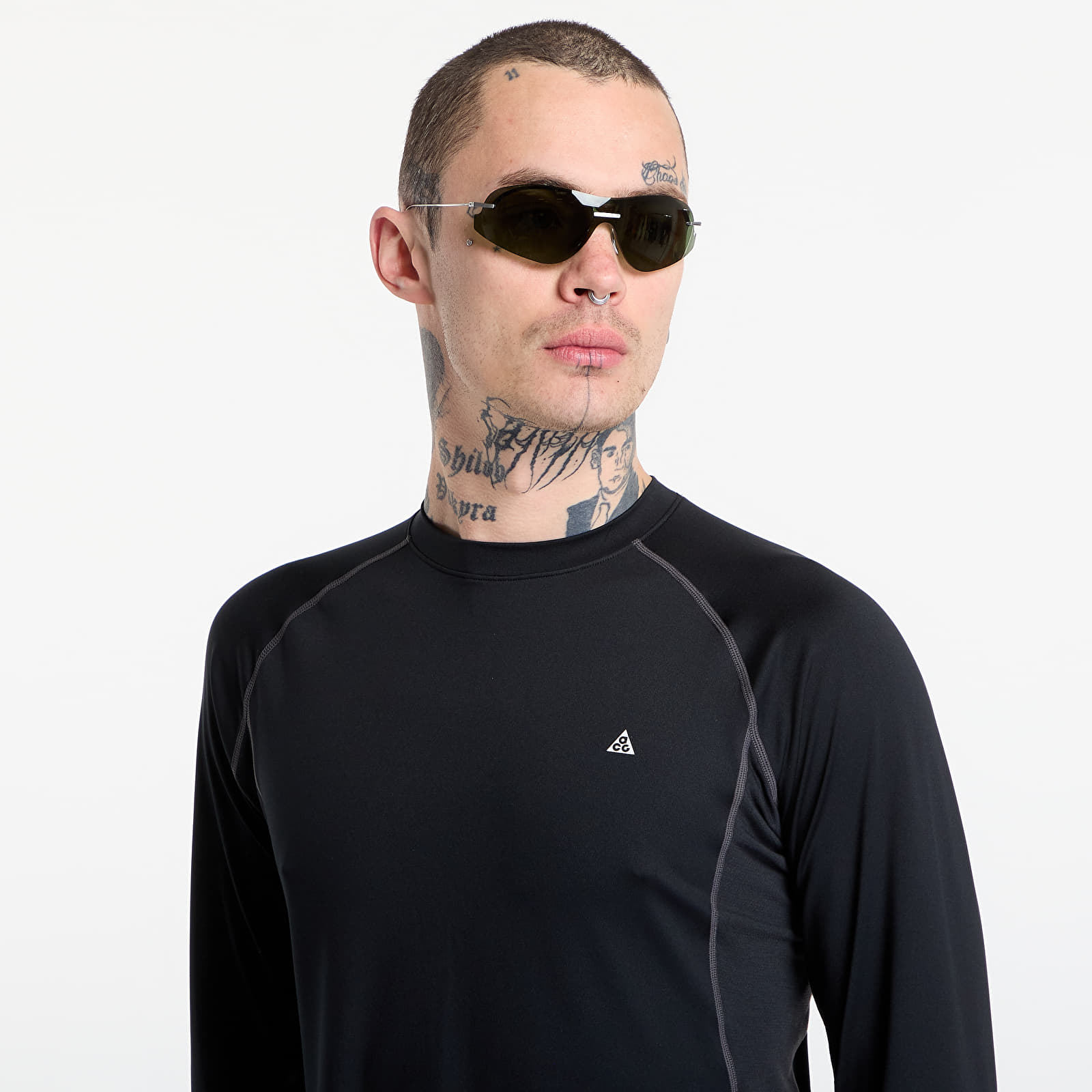 T-shirts Nike ACG "Wildsee" Men's Dri-FIT Long-Sleeve Base Layer Black/ Anthracite/ Summit White