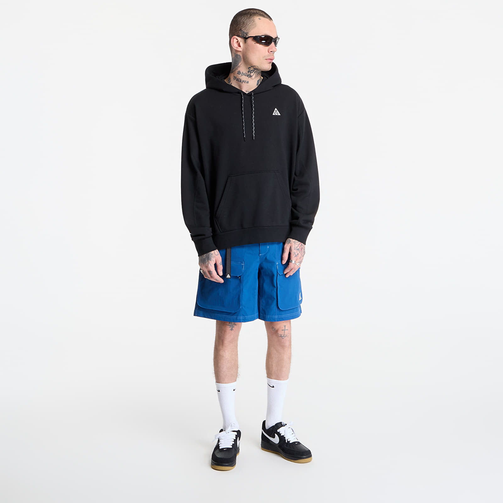 Moški hoodiji  Nike ACG "Magic Hour" Men's Dri-FIT Trail Hoodie Black/ Summit White/ Summit White