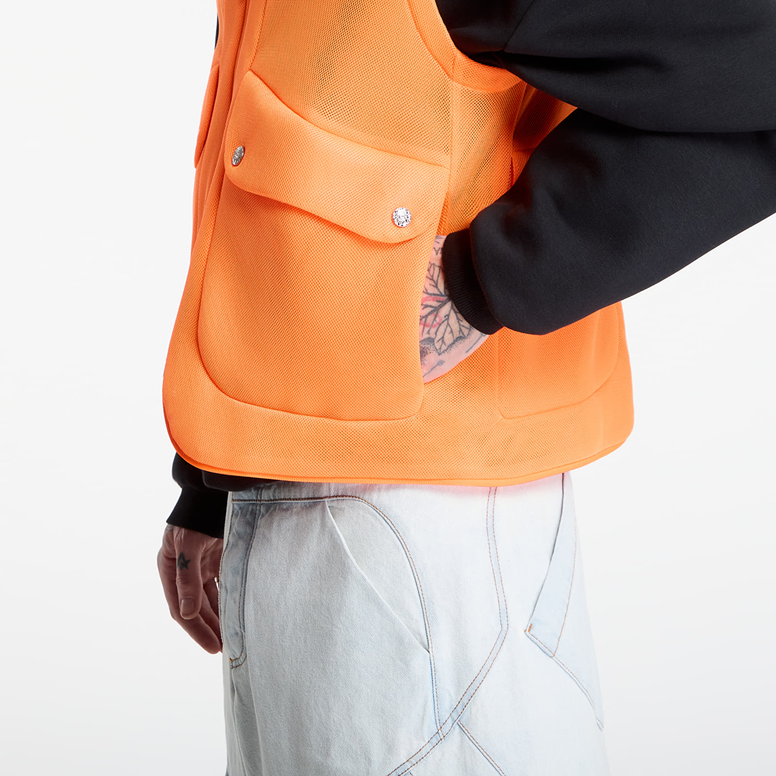 Vests Nike Project F.R.O.G. Men's Bubble Pod Vest Total Orange/ Tangerine Tint