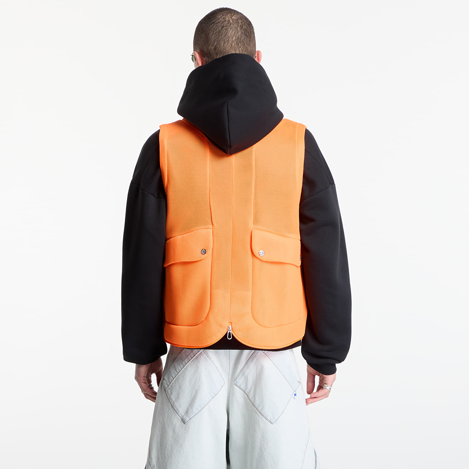 Vests Nike Project F.R.O.G. Men's Bubble Pod Vest Total Orange/ Tangerine Tint