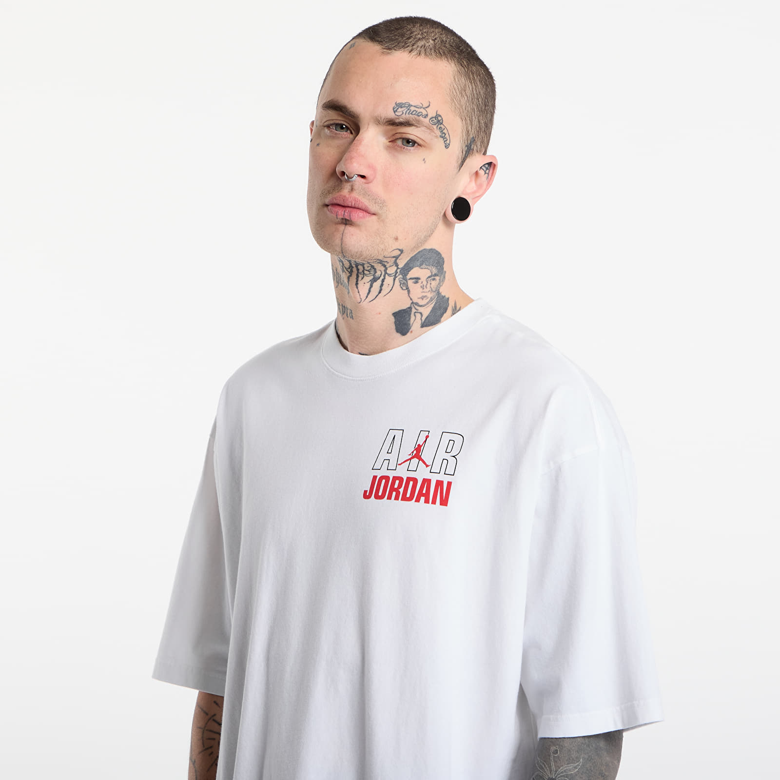 T-shirts  Jordan Flight Men's T-Shirt White/ University Red