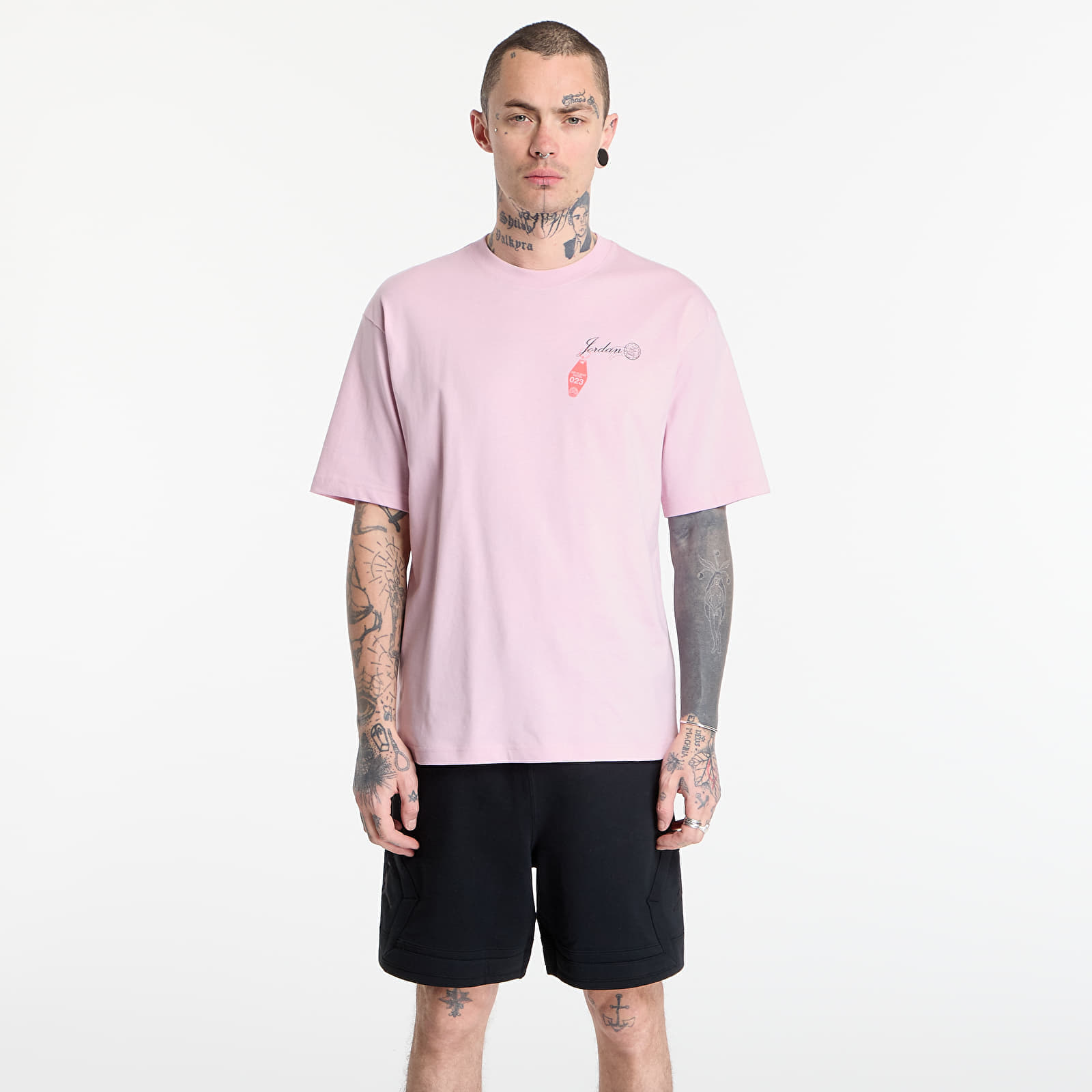 aglietta Jordan en's Graphic T-Shirt Iced Carine/ Infrared 23