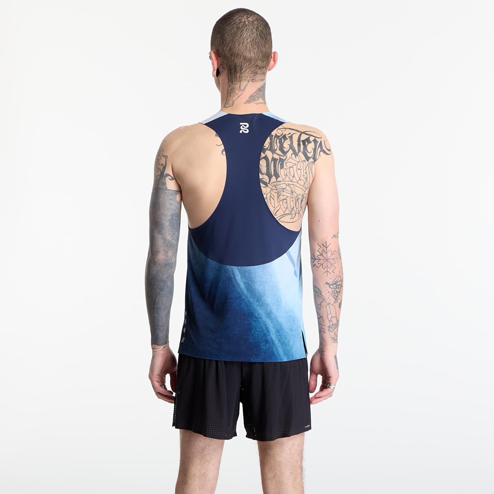 Потници BANDIT Men's Specter™ Race Singlet Undertow Ink Blue Multi