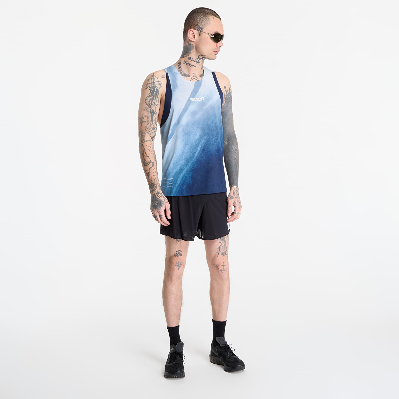 Потници BANDIT Men's Specter™ Race Singlet Undertow Ink Blue Multi