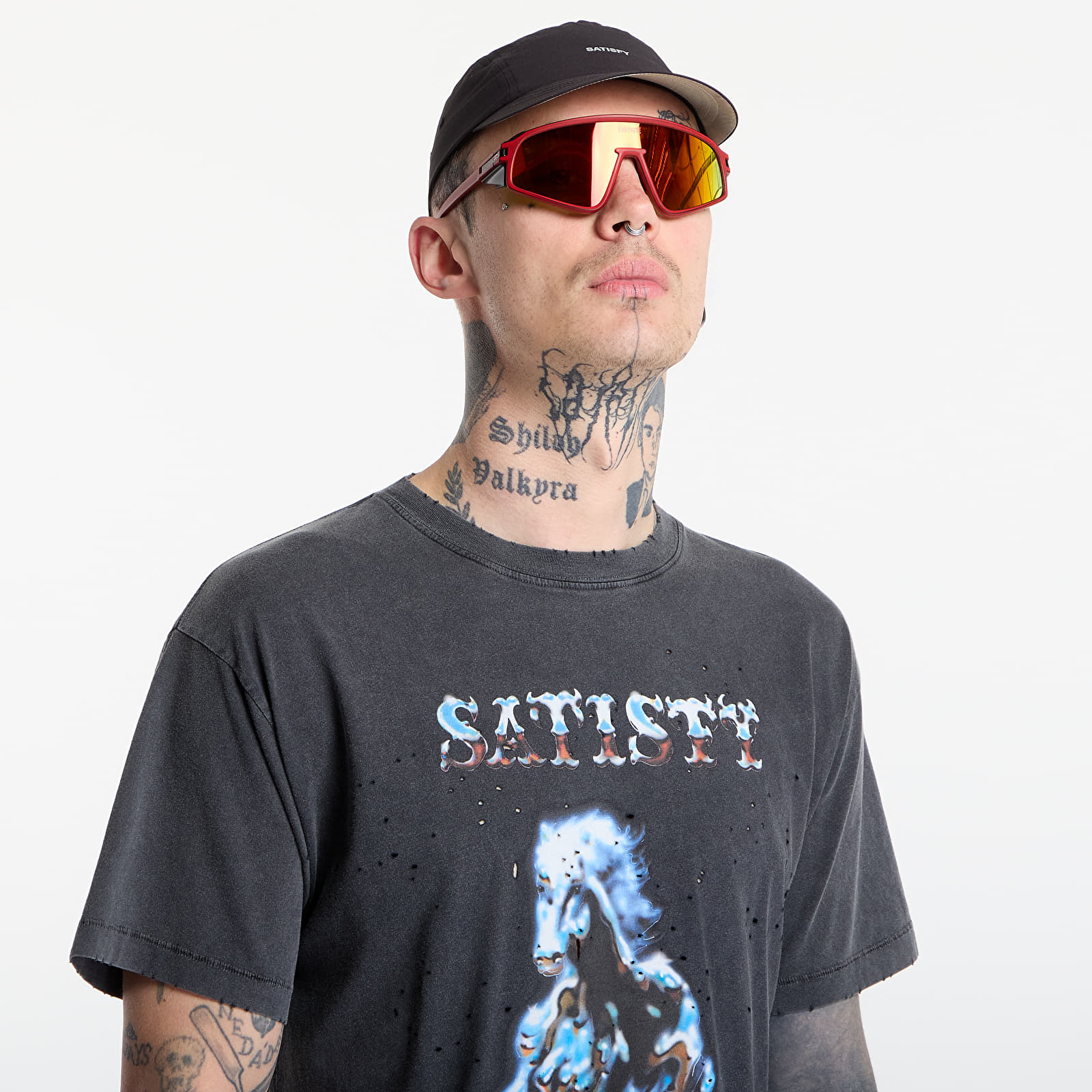 T-shirts Satisfy MothTech T-Shirt Aged Black