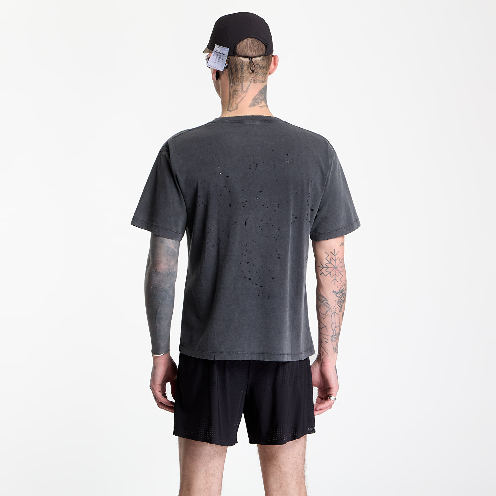 T-shirts Satisfy MothTech T-Shirt Aged Black