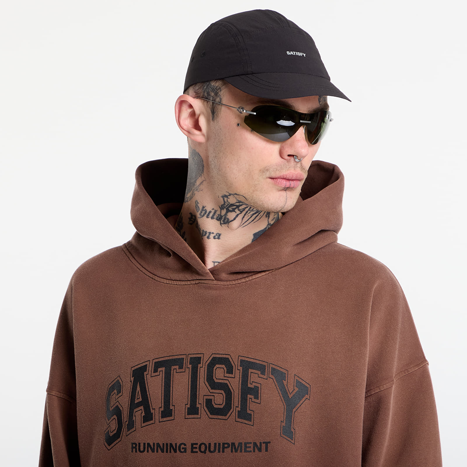 Sweatjacken und Sweatshirts Satisfy SoftCell Hoodie Sun Bleached Rocky Road
