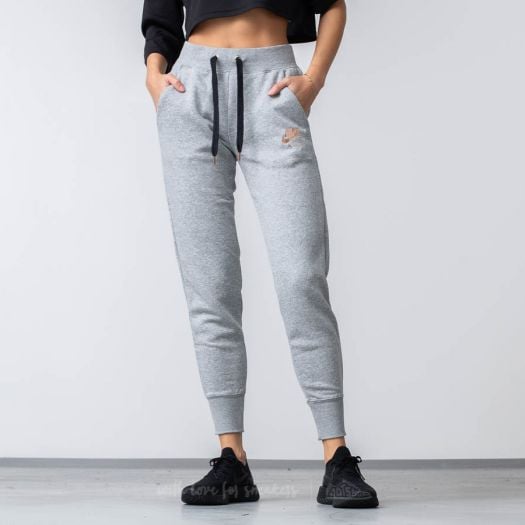 Nike air fleece pants grey hot sale