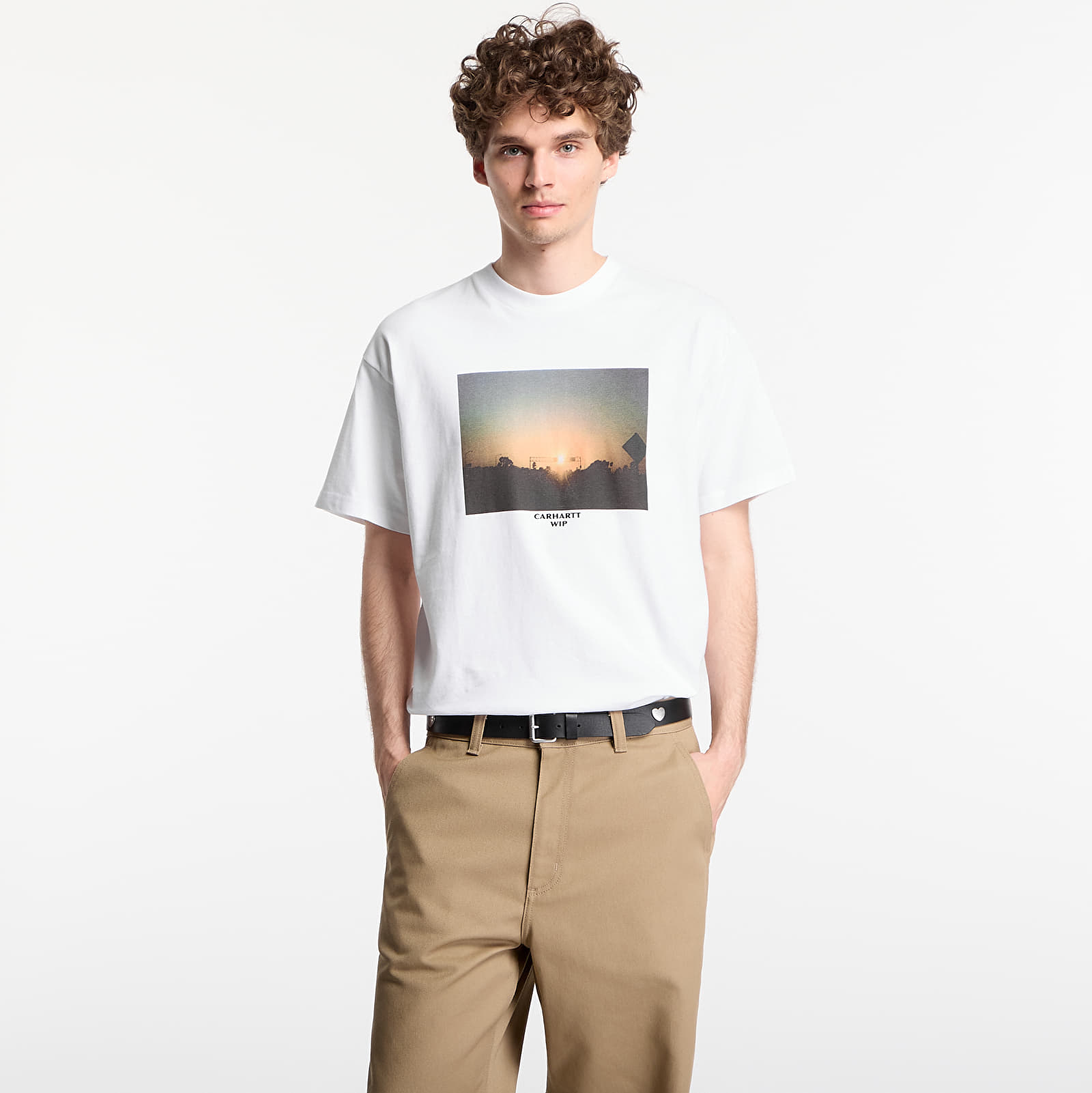 T-shirts  Carhartt WIP S/S Warm Views T-Shirt UNISEX White
