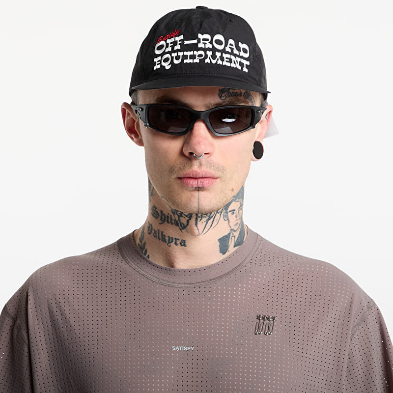 Кепка Satisfy FliteSilk 5 Panel Pinch Cap Matte Black/ Off-Road
