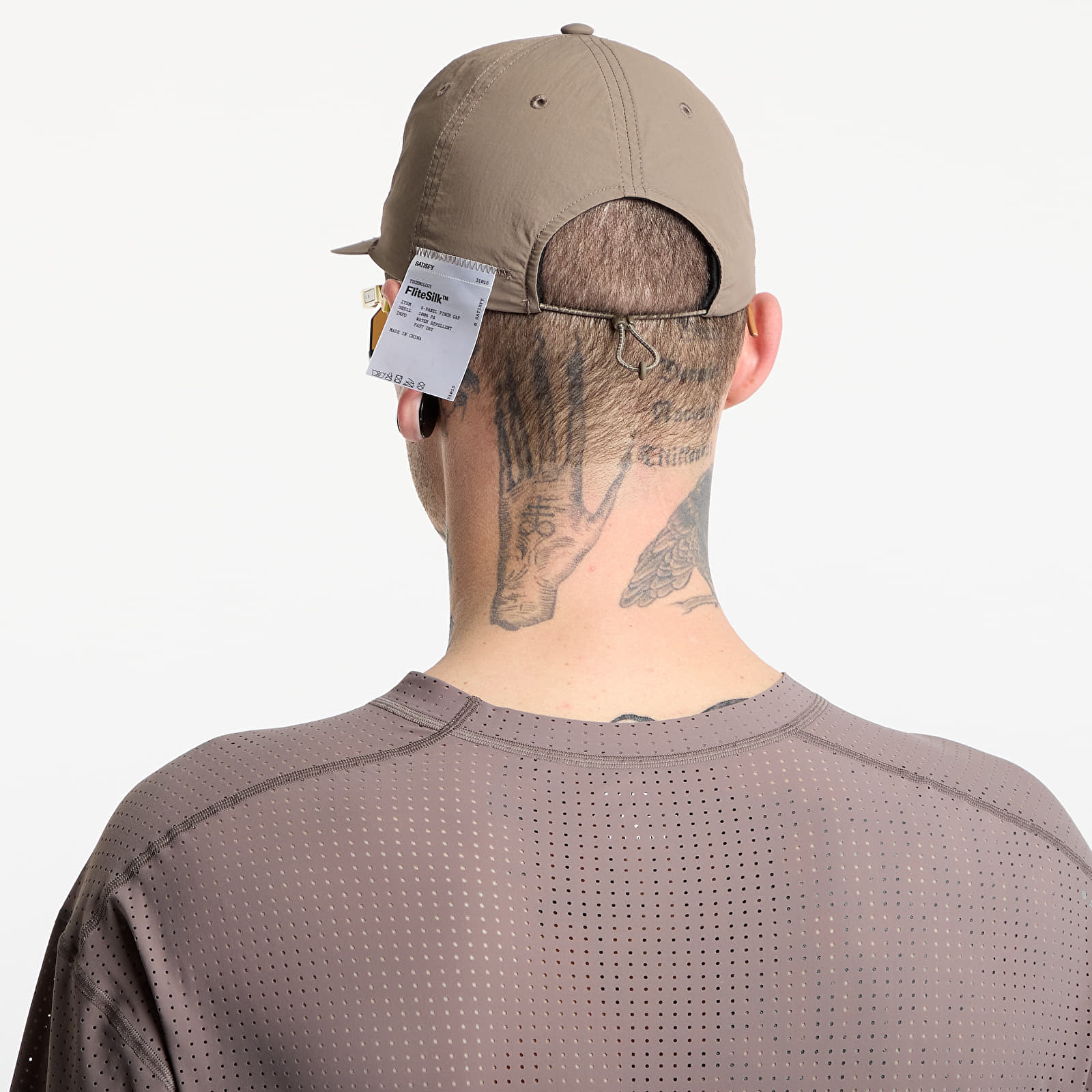 Gorras Satisfy FliteSilk 5 Panel Pinch Cap Matte Falcon Embroidery